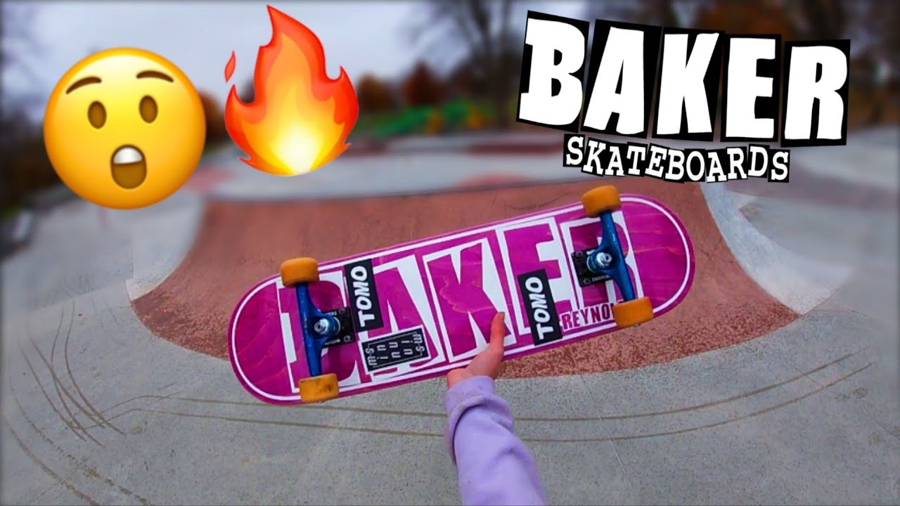 Baker skateboard deck setup POV!
