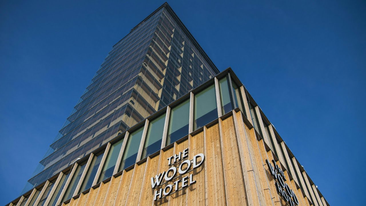 Hochhaus aus Holz: Ökologisches Bauen in Schweden | AFP