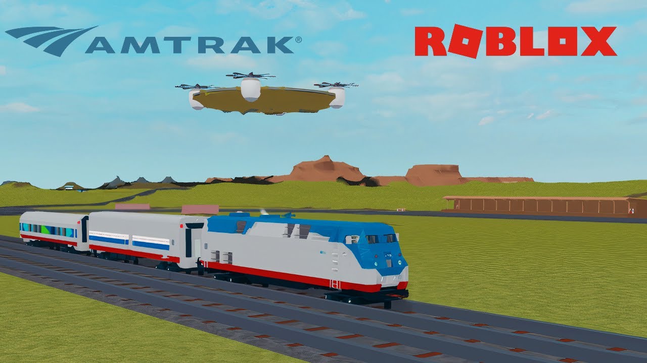 Roblox Plane Crazy Amtrak Train