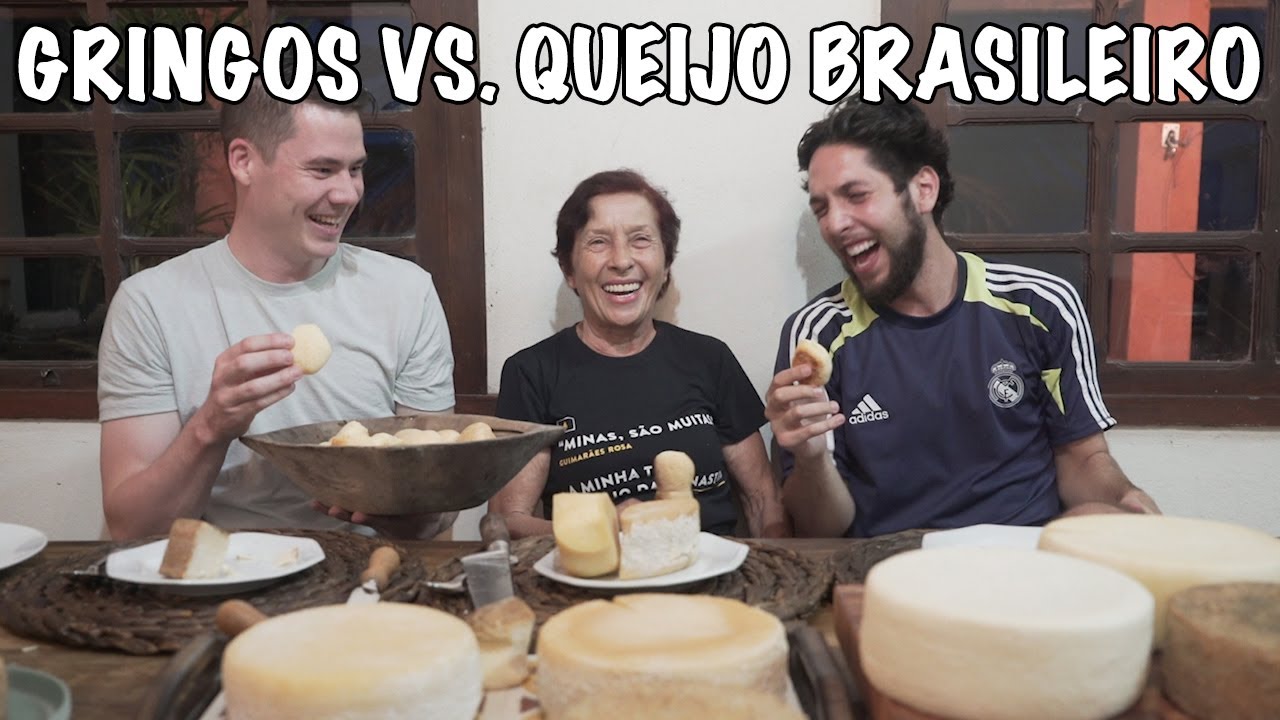 GRINGOS PROVANDO o Melhor Queijo do BRASIL!