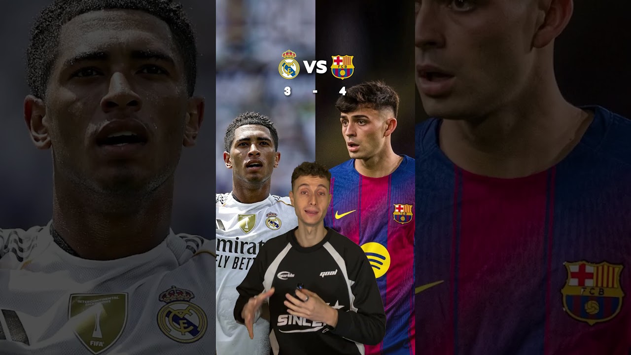 Uno vs Uno Real Madrid Barcelona. El clásico de Supercopa. 