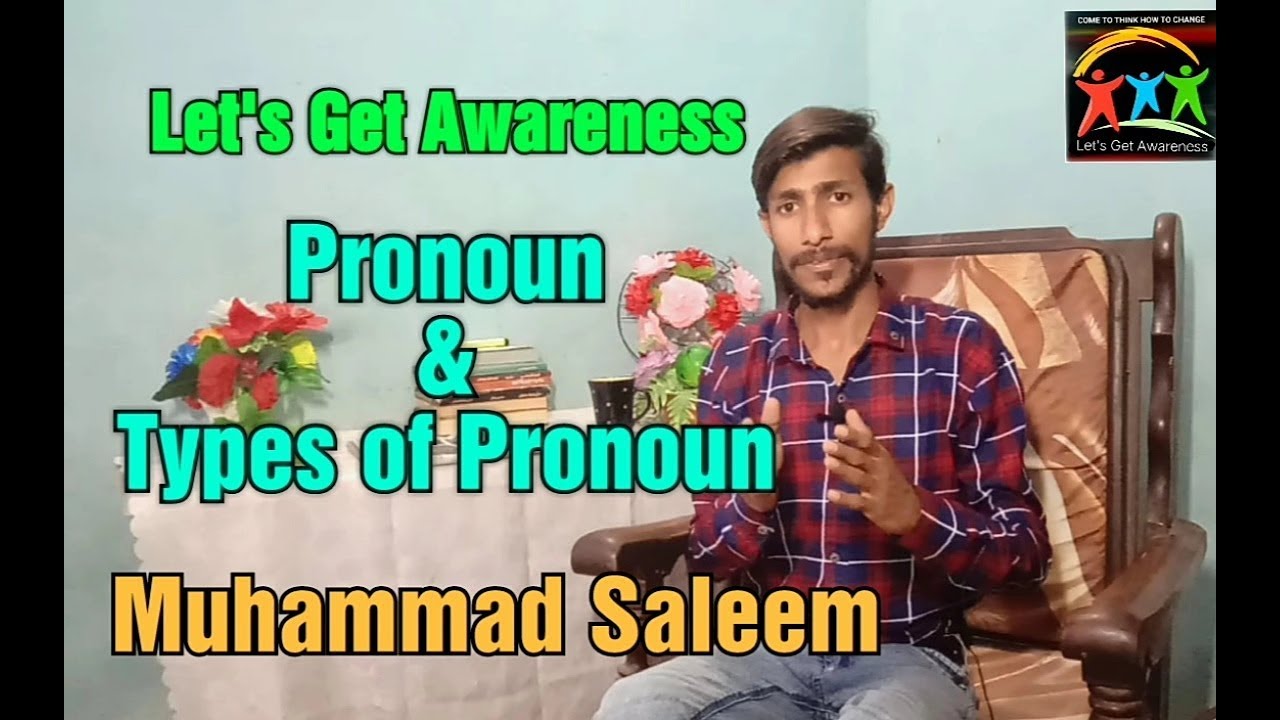 #InsteadOfNoun #ClassificationOfWords|Pronoun & Types of Pronoun| Muhammad Saleem |