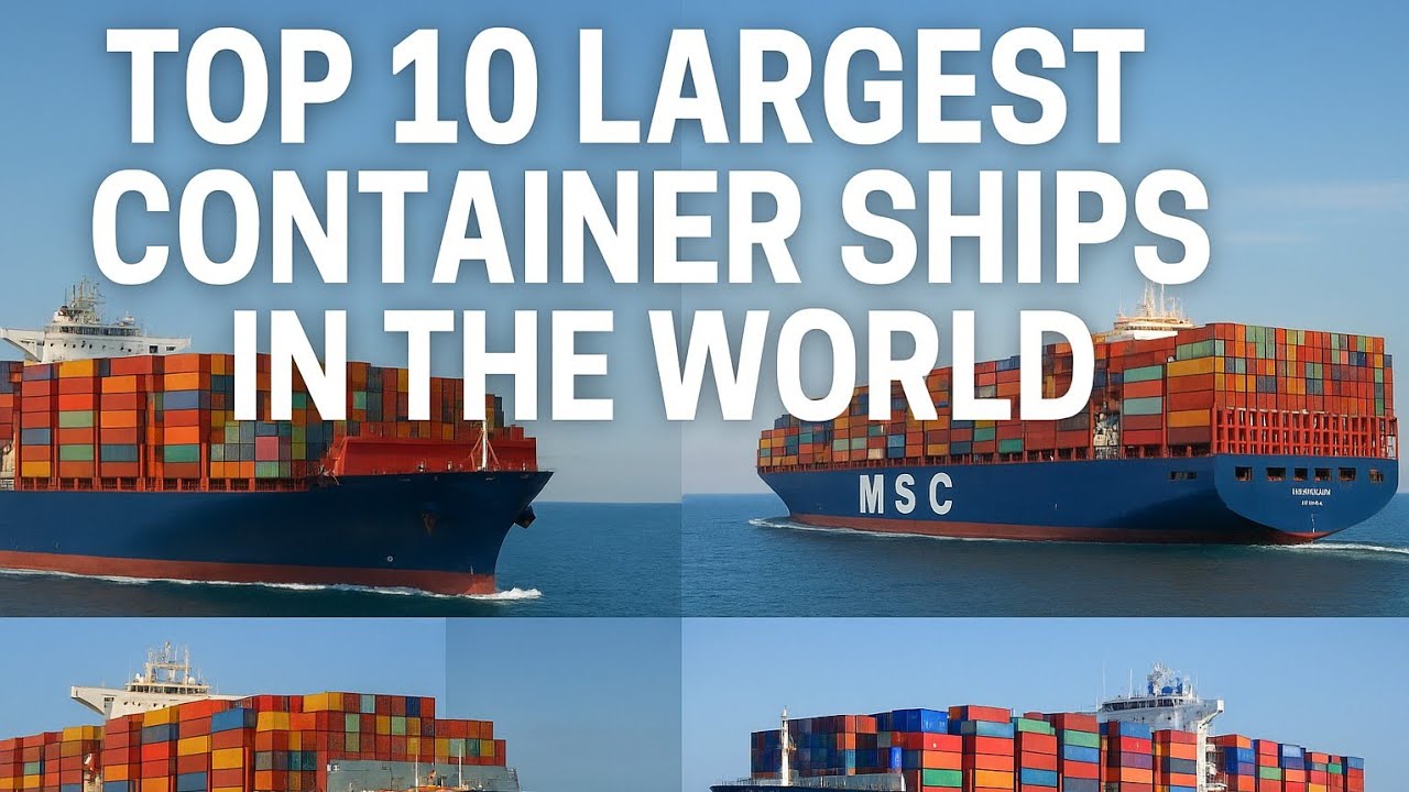 Top 10 Largest Container Ships in the World (2025)