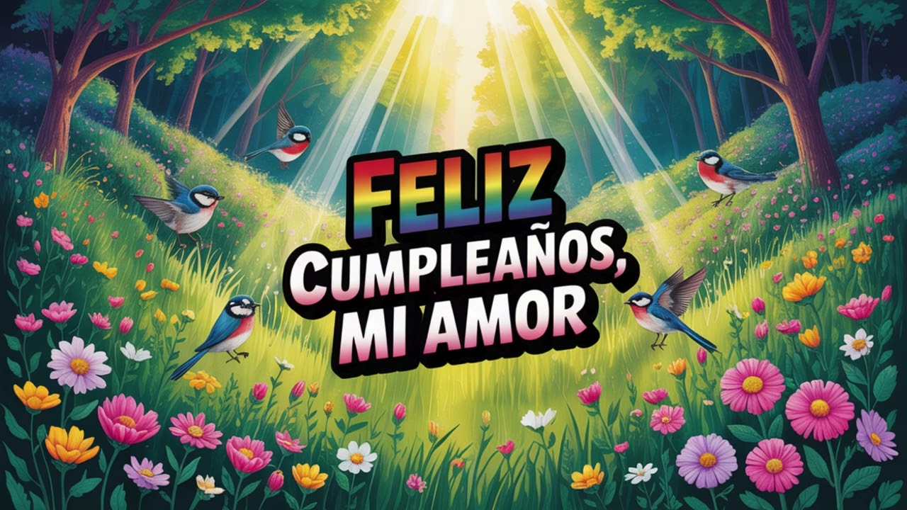 Feliz cumpleaños mi amor. (Video Oficial)