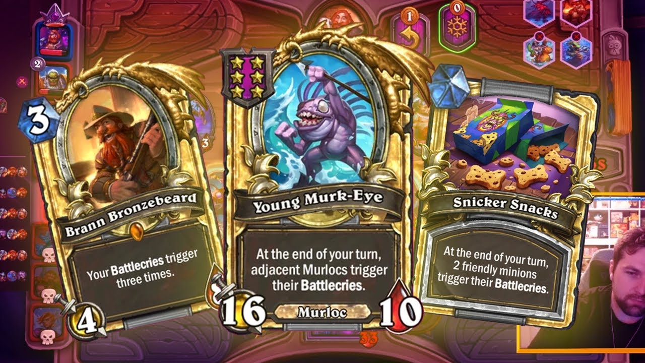 Snicker Snacks + Brann + Young Murk-Eye = AUTO WIN?!? | Hearthstone Gameplay