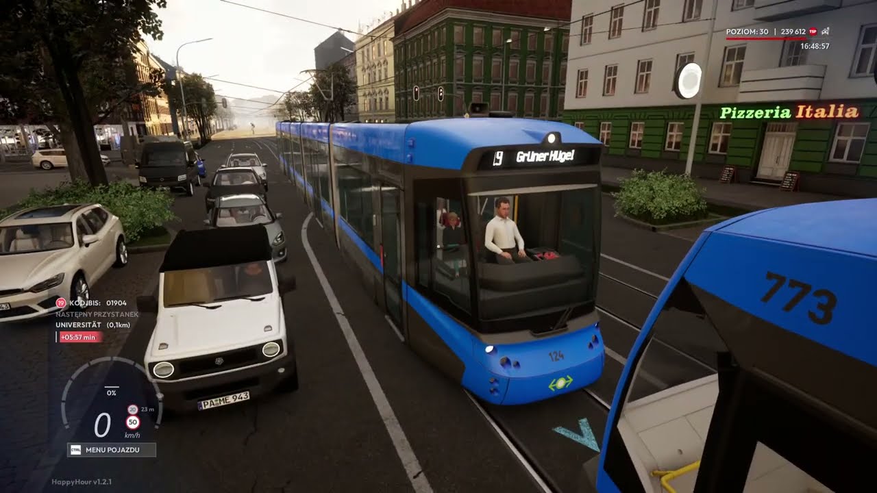 CTS Tram #11 Trasa popołudniową porą i spóźnienie!