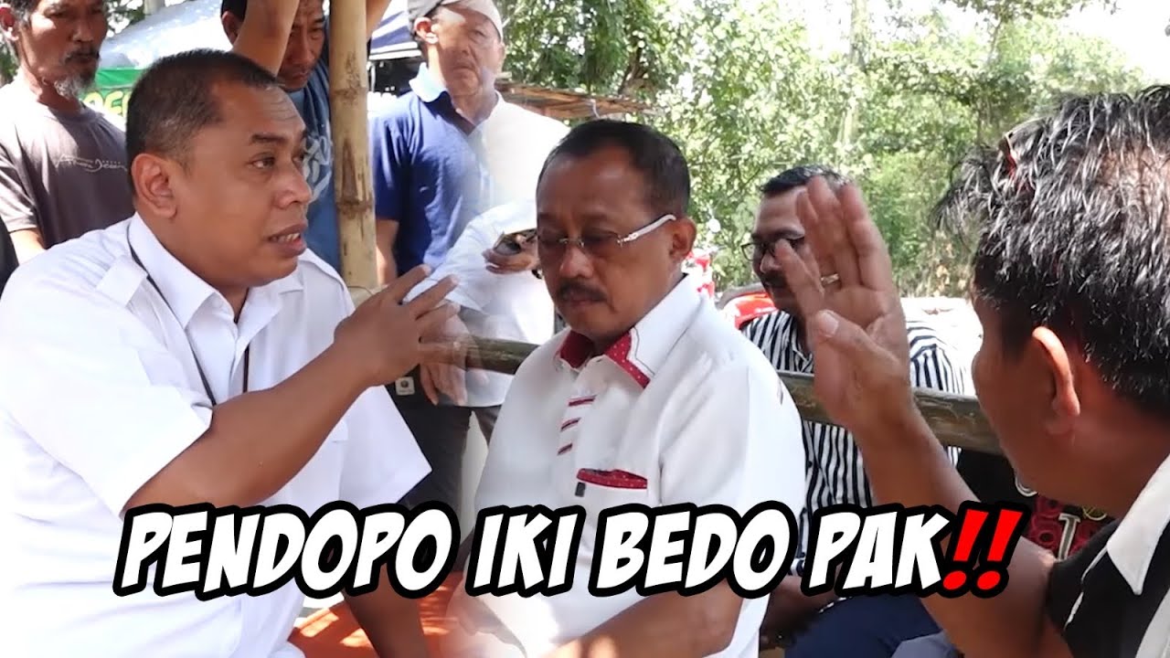 Pendopo di Bongkar, Warga Meradang‼️ Cakji Lakukan Ini...