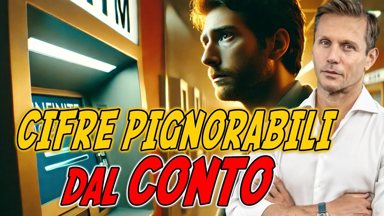 Quale cifra può essere PIGNORATA sul CONTO corrente? | Avv. Angelo Greco| Avv. Angelo Greco
