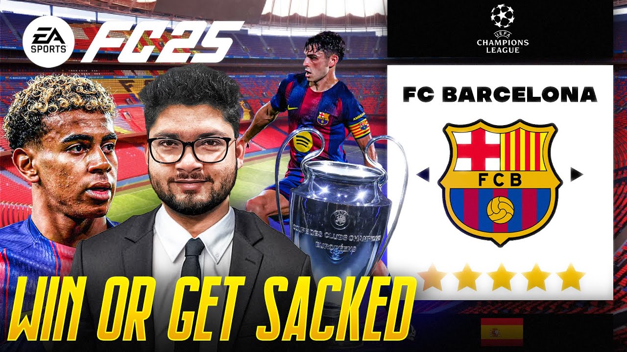 Winning UCL with Barcelona or getting sacked