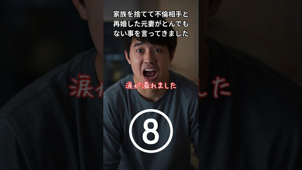 【スカッと】家族を捨てて不倫相手と再婚した妻がとんでもない事を言ってきました⑧