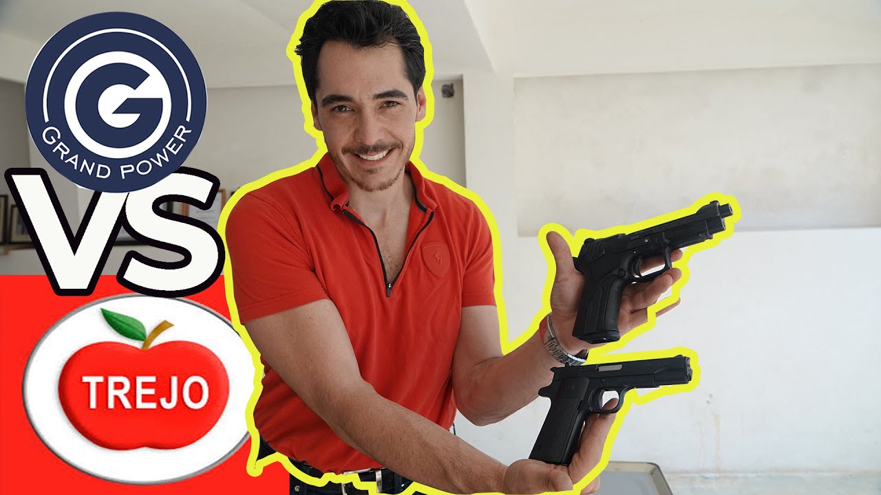 .22Lr Pistolas Trejo 2GT VS Grand Power K22 Sedena Dcam Mexico Español español