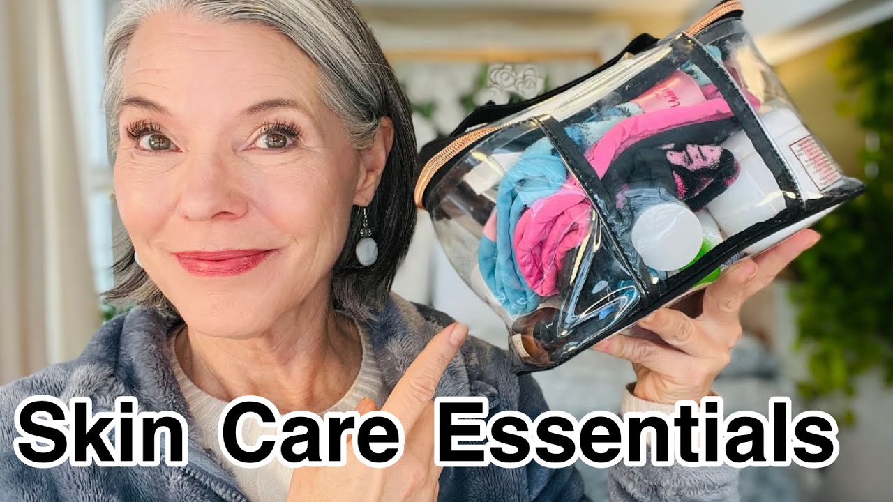 Pack with me for 3 weeks in India | Minimal but ESSENTIAL Anti-Aging Skin Care Over 60 Dry Skin