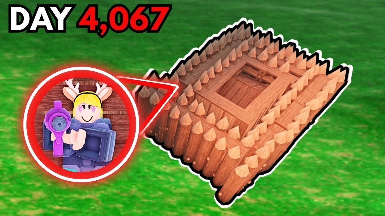 Я построил самую мощную и безопасную базу для AFK-игры в одиночку за 99 ночей в лесу!