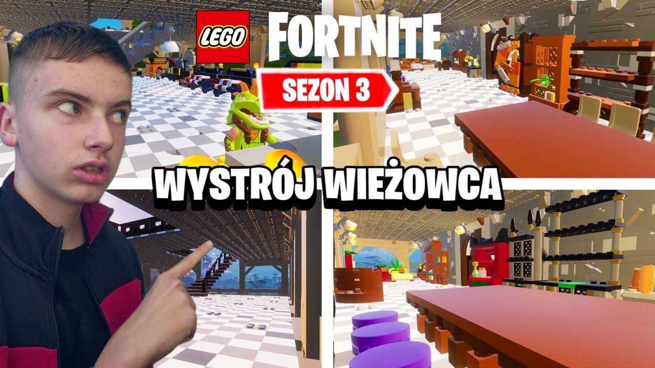 WYSTRÓJ Wieżowca + Trochę ZŁOTA i SZMARAGDÓW! #5 LEGO Fortnite Sezon 3