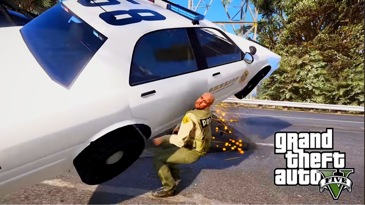 GTA 5 Phantom Wedge Truck vs NPC Cars – Massive Highway Crashes #gta5
