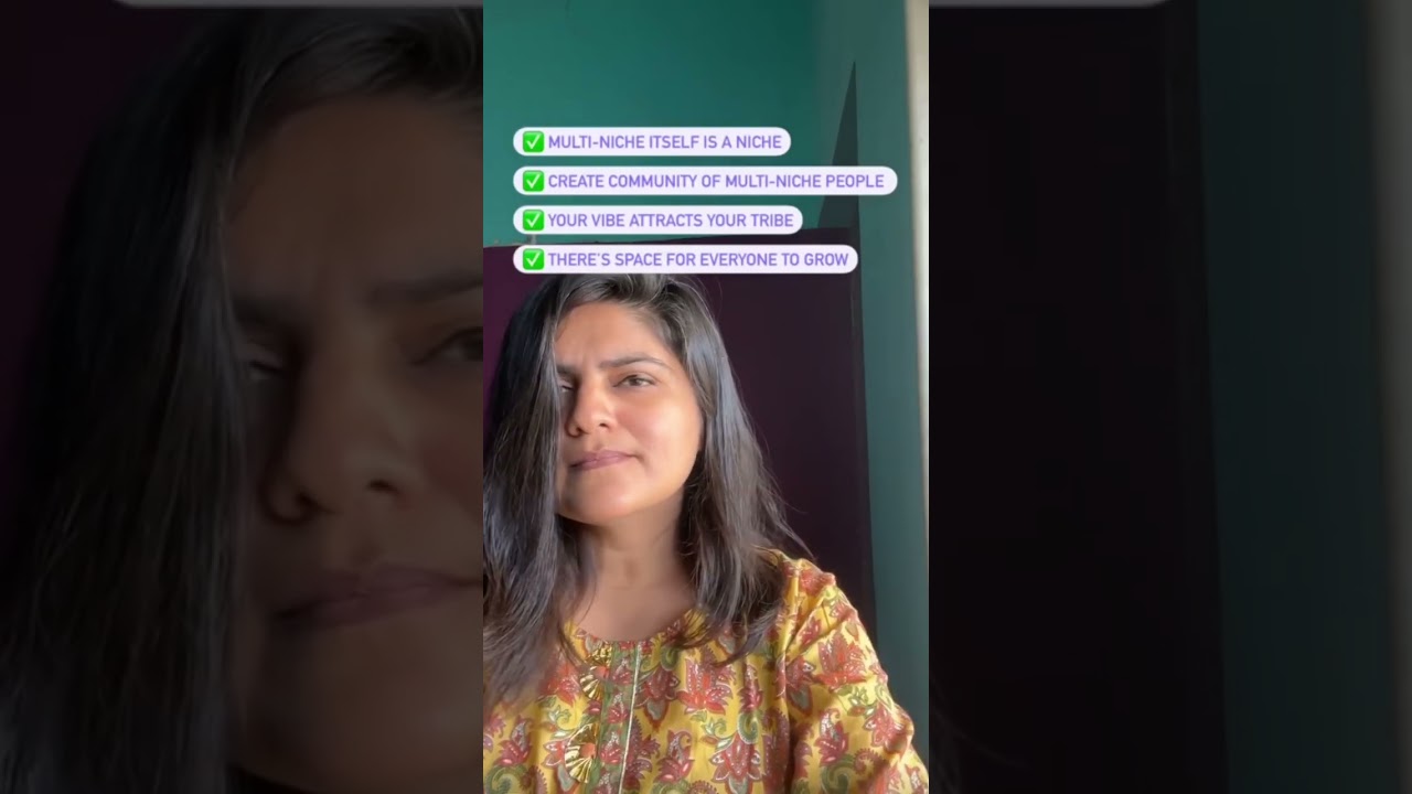 How Can A Multiple Niche Creator Grow On Instagram? #shorts | @DrKhushbuPandya