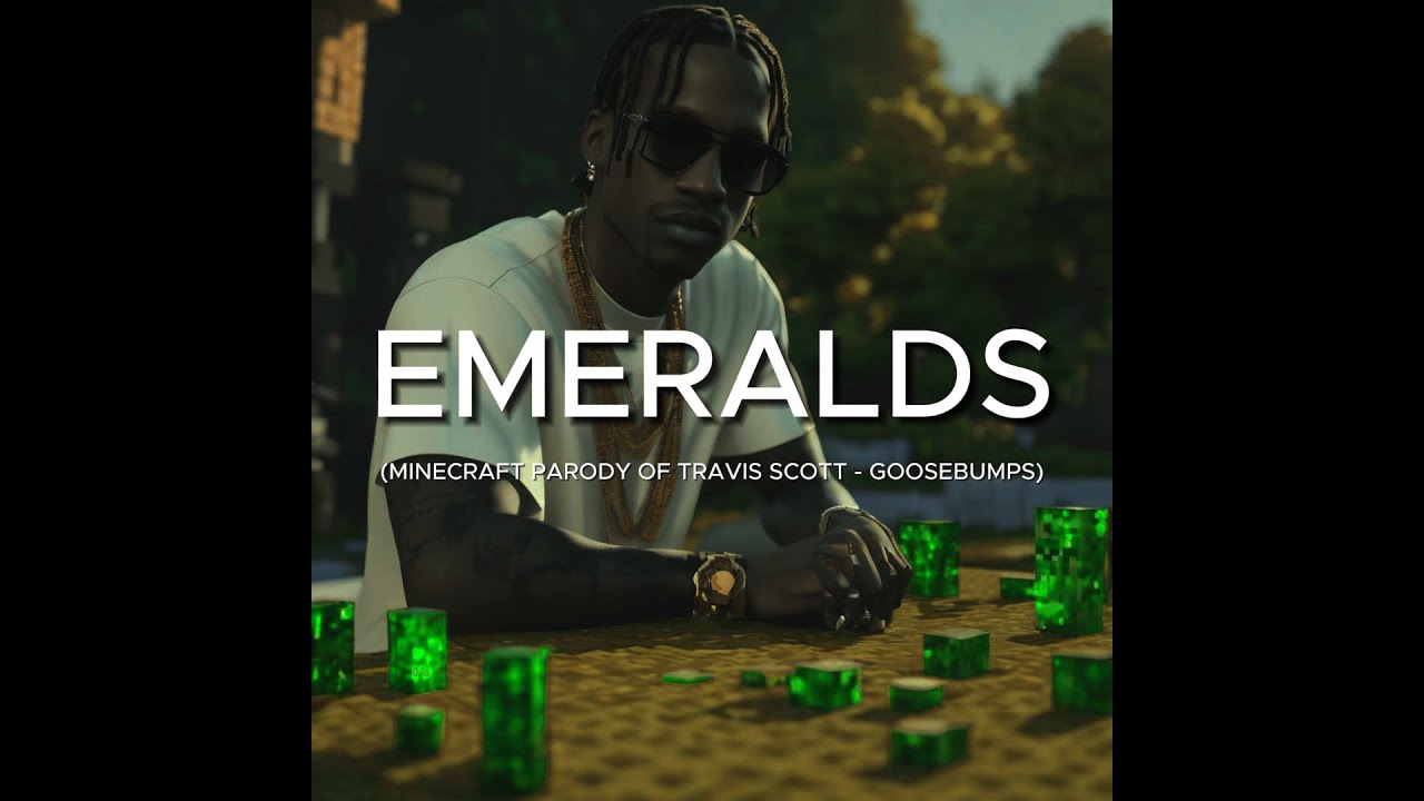 Emeralds (Minecraft Parody of Travis Scott - Goosebumps)