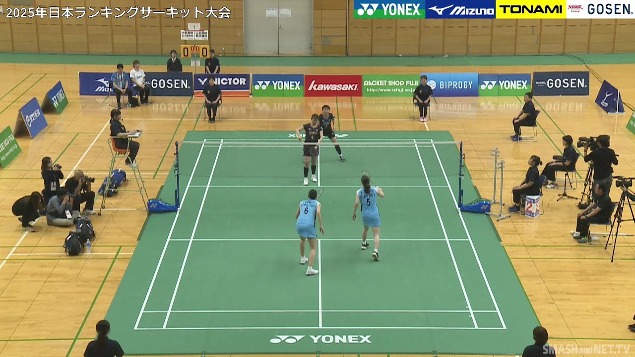 中西 貴映／五十嵐 有紗（BIPROGY）vs 山北 奈緖／鈴木 陽向（NTT東日本）WD決勝【ランキングサーキット 2025】
