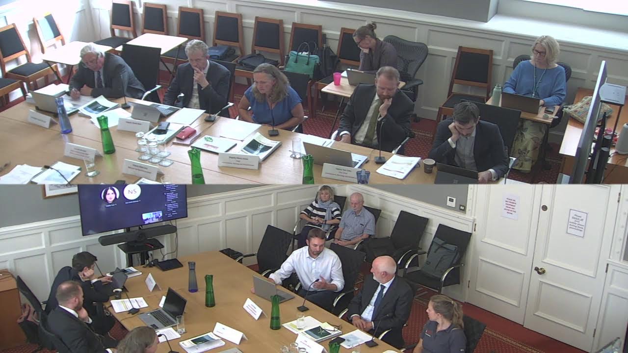 EHI Public Hearing with Minister for Infrastructure: Marine Spatial Plan Review -  4 September