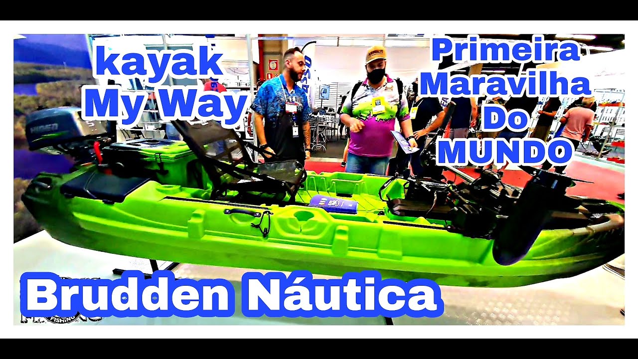 My Way #Kayak Motorizado 5hp #BruddenNautica