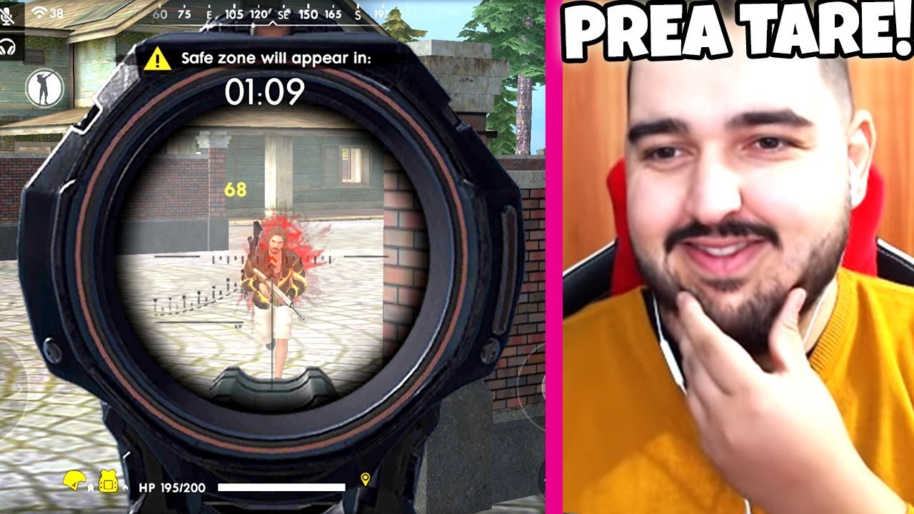 XSLAYDER CASTIGA 1 MECI RANKED GREU PE GARENA FREE FIRE !