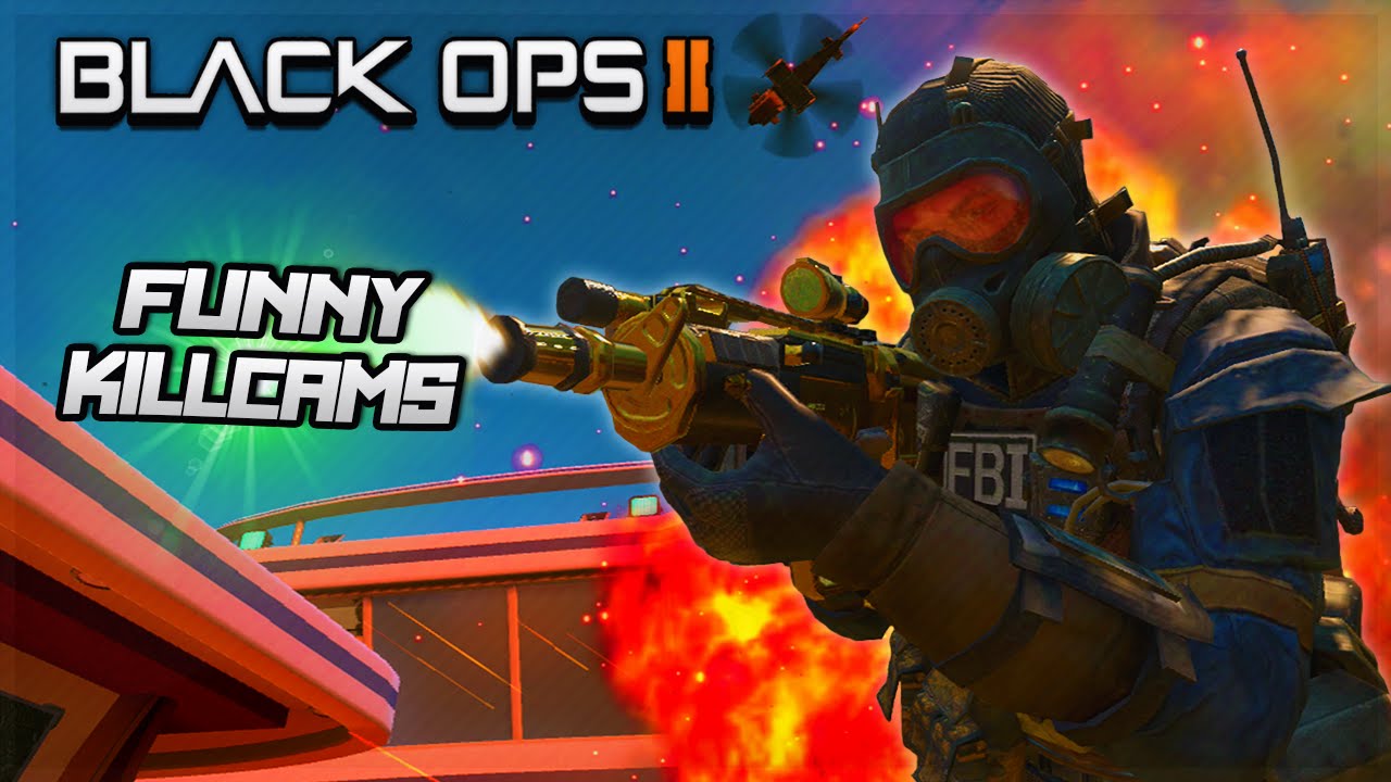 Black Ops 2 Funny Killcams - Crush Package, Crazy Tomahawks, & Moments!