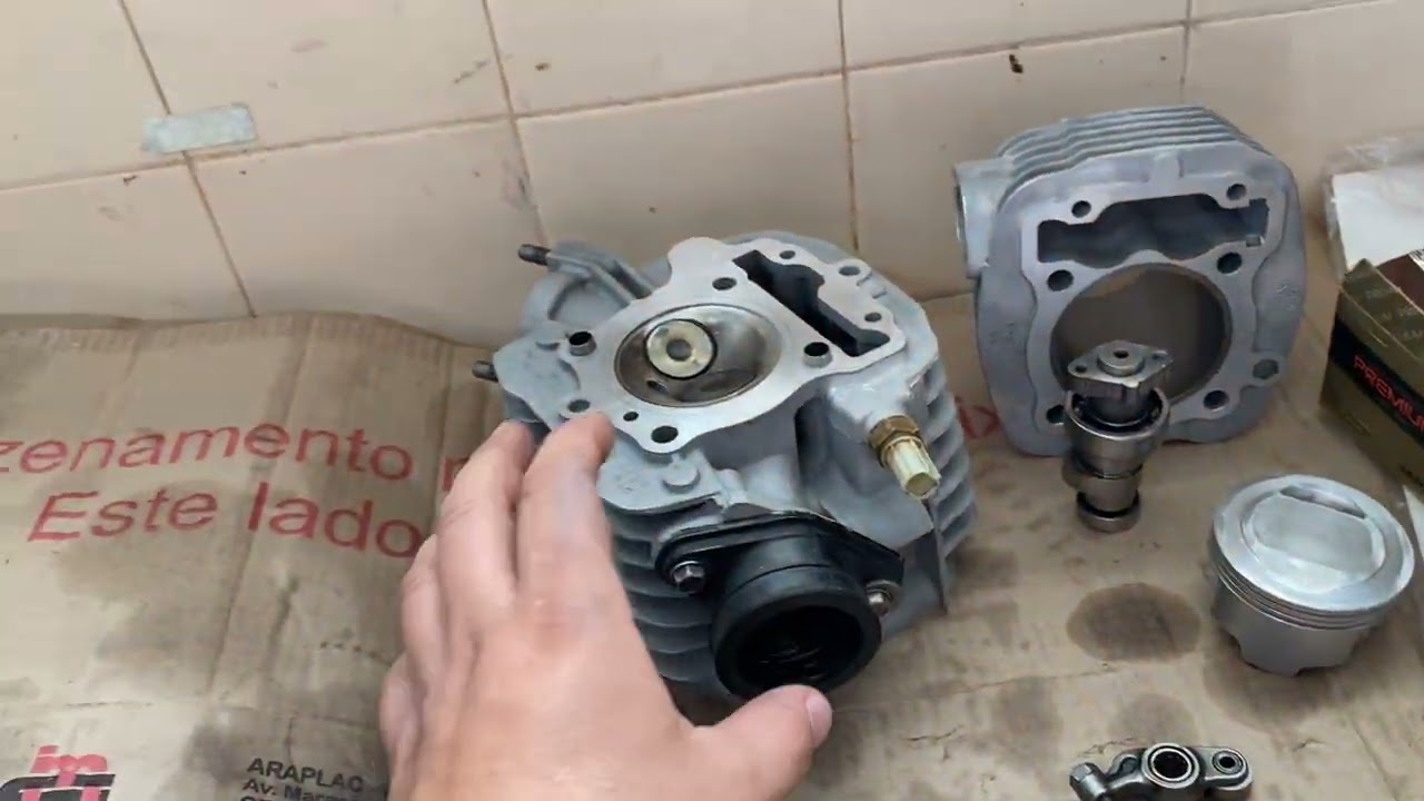 COMO MONTAR KIT CRF NA CG 160!