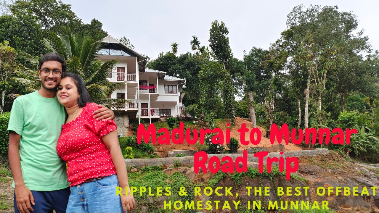 Madurai to Munnar Road Trip I Ripples and Rock Homestay Review I Best Budget Offbeat Homestay Munnar