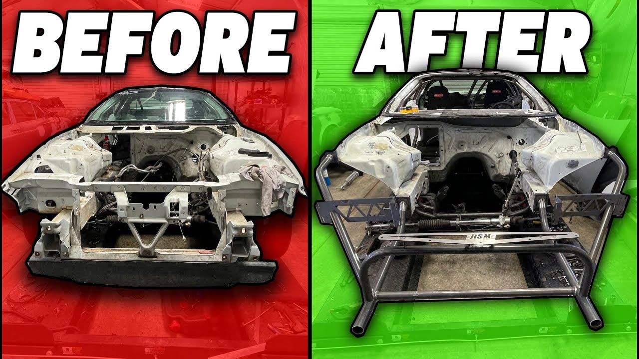 Установка комплекта передней подвески Rock Solid Motorsports Camaro Tube!