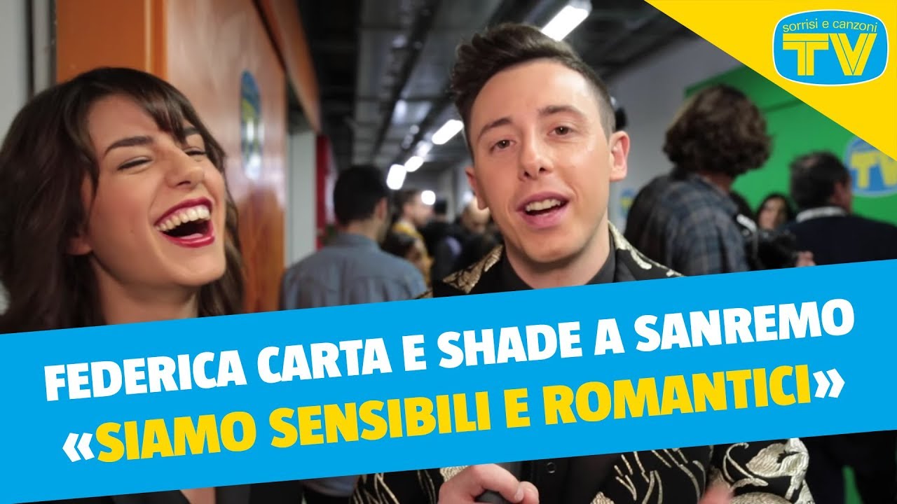 Sanremo 2019 | Intervista a Federica Carta e Shade: «Siamo sensibili e romantici»