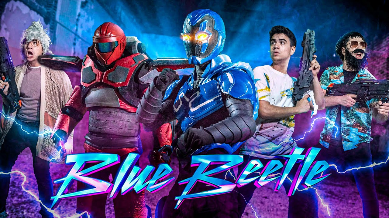 BLUE BEATLE EN LA VIDA REAL! -FAN FILM - Changovisión