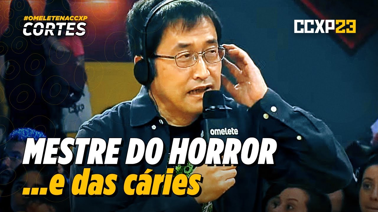 JUNJI ITO REVELA como VIROU MESTRE do HORROR na CCXP23