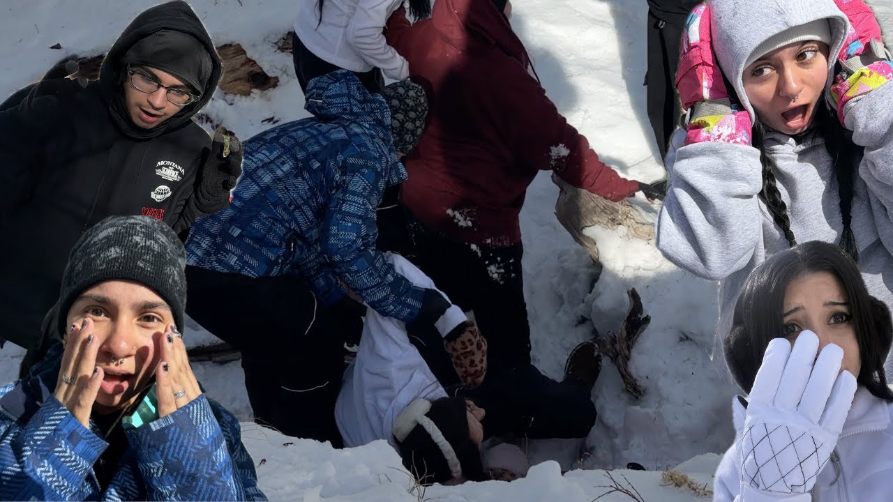 almost died in the snow