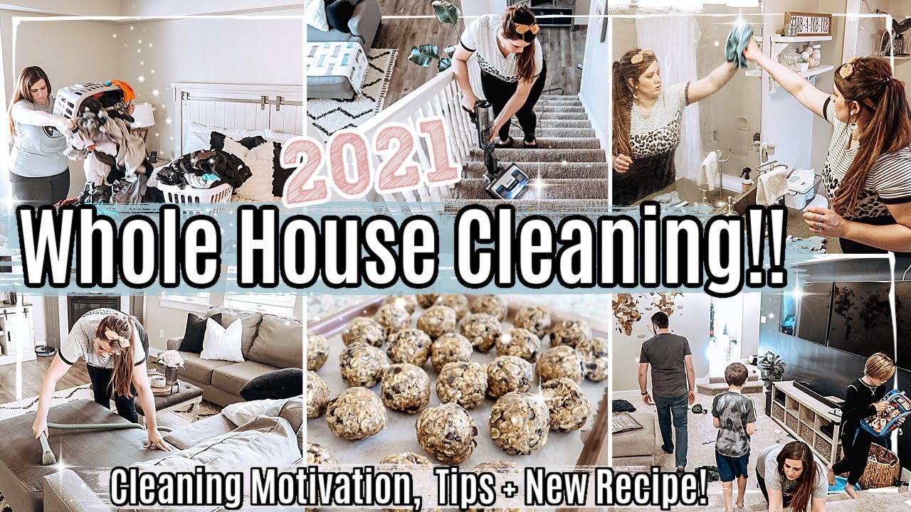 *SATISFYING* WHOLE HOUSE CLEAN WITH ME 2021 ✻ 2-DAY SPEED CLEANING MOTIVATION & HOMEMAKING INSPO