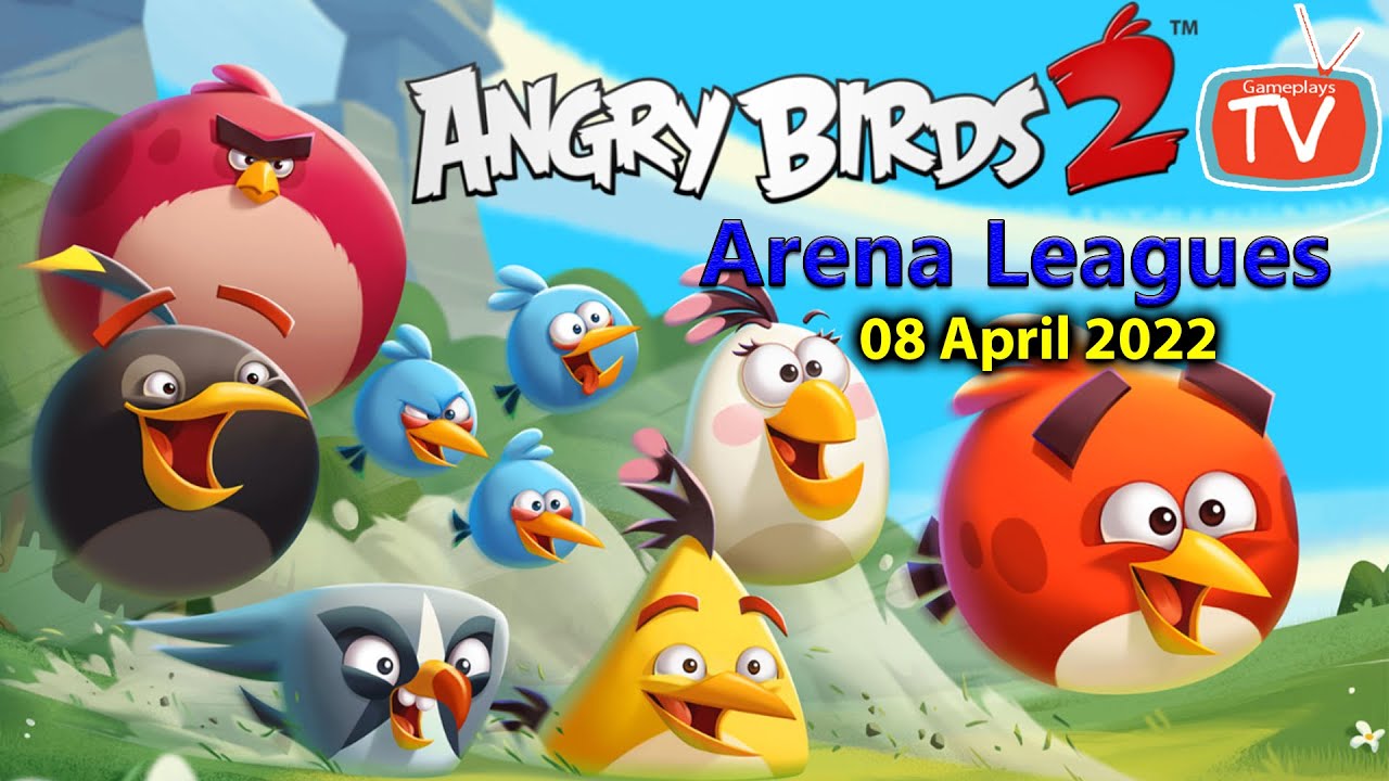 Angry Birds 2 Arena Leagues - 08 April 2022 Winning Streak - Gameplay walkthrough