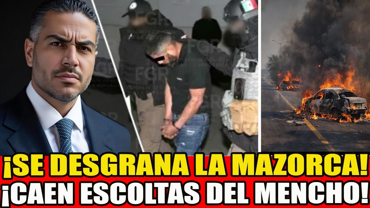 13 QUEMADORES DE AUTOS Y 2 ESCOLTAS DE ALTO NIVEL PRESOS! ¿QUÉ OCULTAN? ESTO ACABA DE PASAR