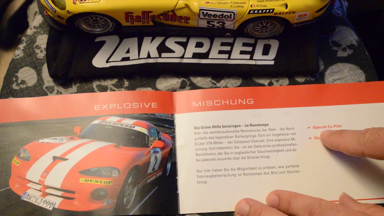 ASMR - Zakspeed Booklet and Model Viper Brushing