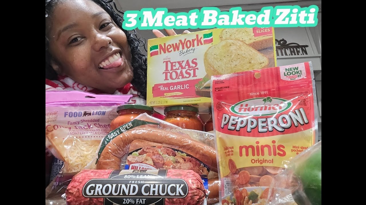 Grocery Shopping With Kids + Cooking 3 Meat Baked Ziti | Real Life Mom Vlog