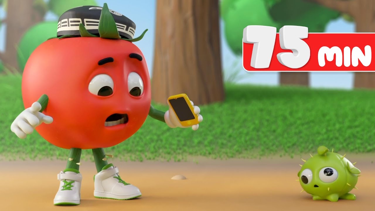 🍅 Pomidor Do'ppi | Yangi qism | Kaktus | To'plam | Bolalar uchun multfilm