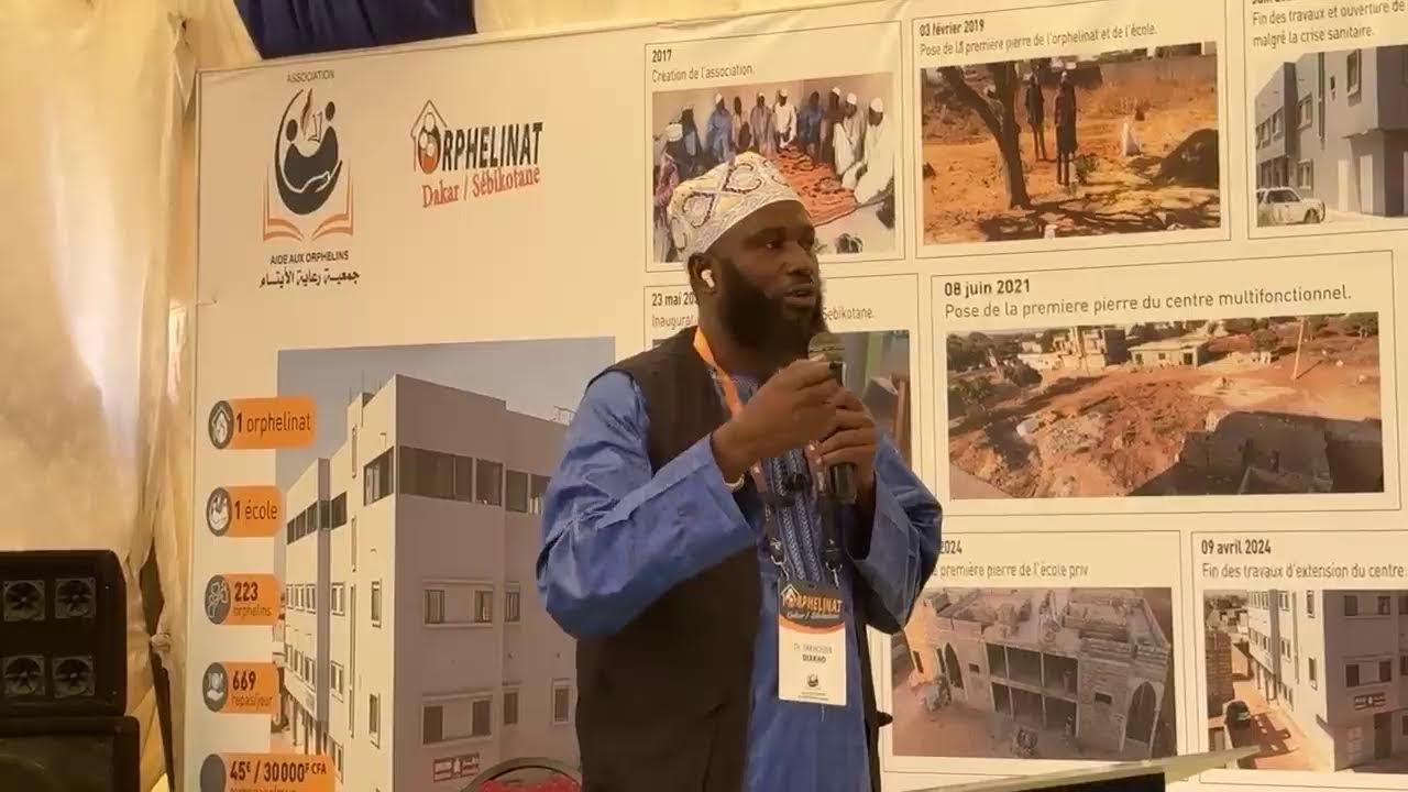 Association aide aux orphelins / Rencontre annuelle / DAKAR SENEGAL