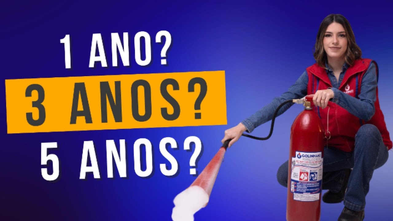 QUAL É A VALIDADE DOS EXTINTORES DE INCÊNDIO?