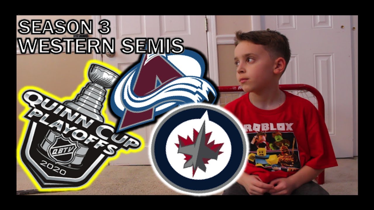 KNEE HOCKEY SEASON 3 - WESTERN CONFERENCE SEMI FINALS - JETS / AVALANCHE - QUINNBOYSTV