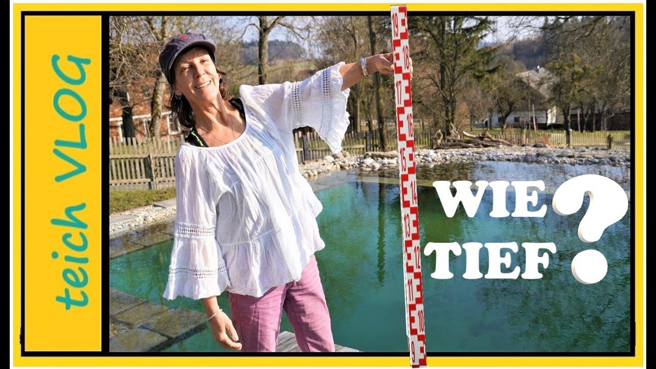 Die RICHTIGE Tiefe f&uuml;r meinen Teichdoktorteich