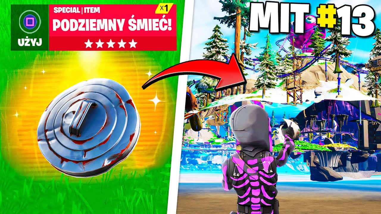 13 MIT&Oacute;W za kt&oacute;re DOSTANIESZ BANA w Fortnite! (GLITCH!)