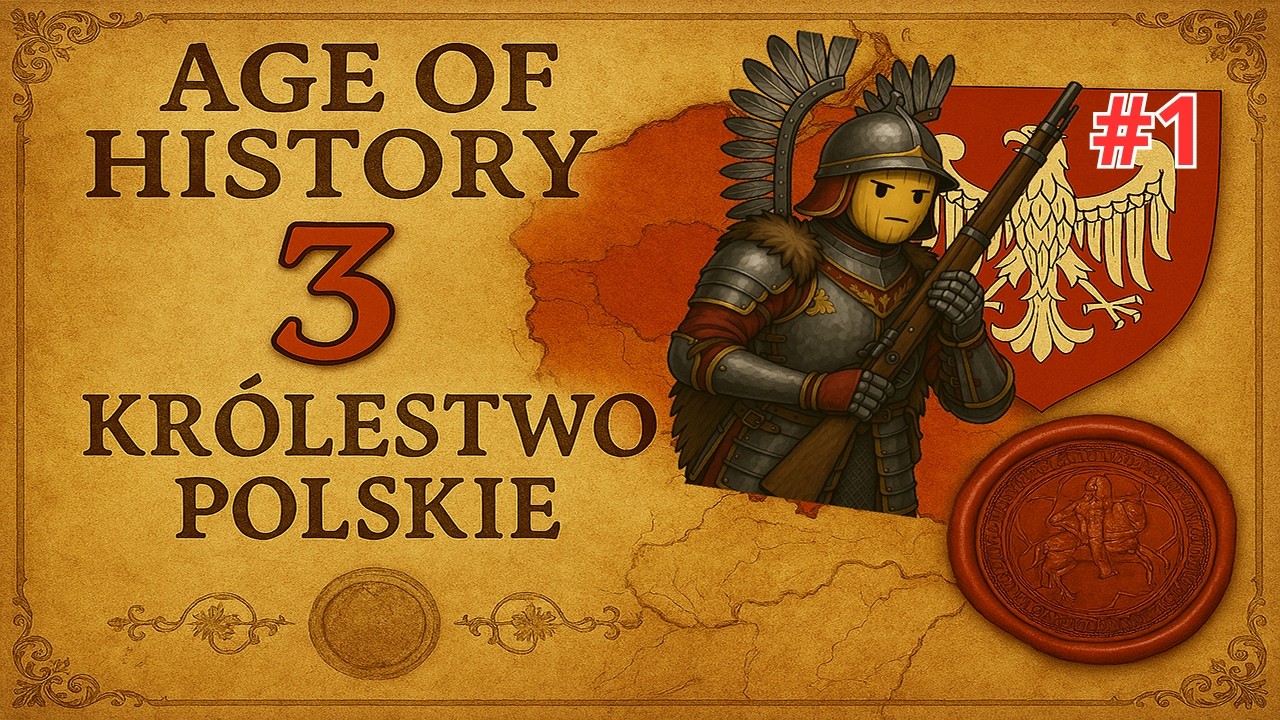 1 | Czy damy radę zrobić World Conquest Polską?! | Age of History 3 | Polska