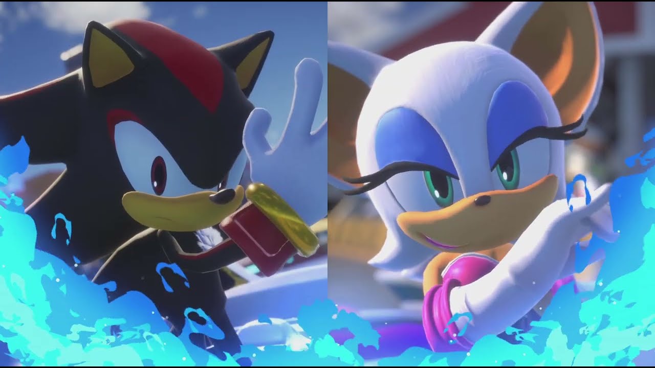Sonic Racing: CrossWorlds [Sonic Speed] (+Wisp Grand Prix+) Rival //Rouge\\ DRIVER [+SHADOW+]
