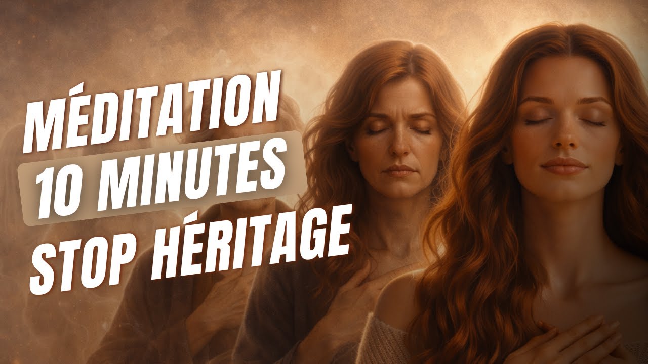 Méditation Guidée – Arrêter de Porter les Héritages Féminins Toxiques (10 min)