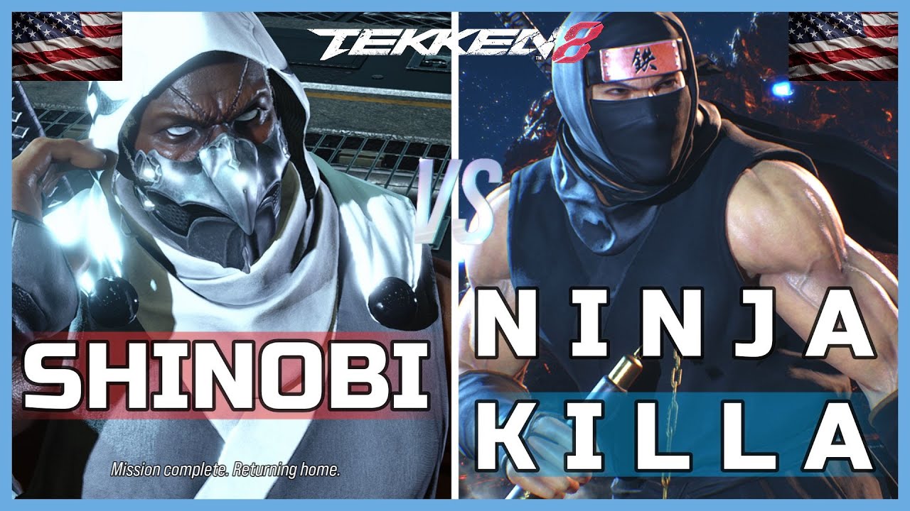 Tekken 8 | NinjaKilla (Law) vs ShinobiKun (Raven) Ranked Matches