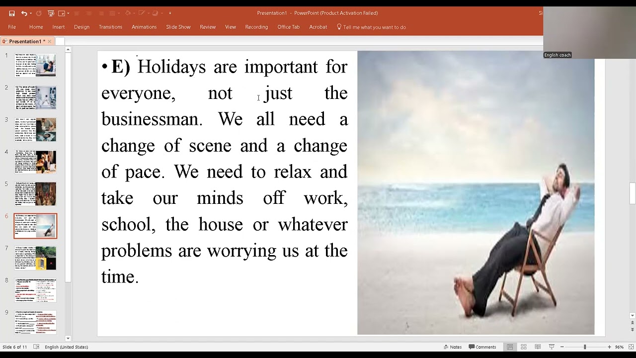 يونت 5 لسن 9 لماذا العطل مهمة ترجمة وحل. السادس الاعدادي 2026. Why are Holidays so Important 
