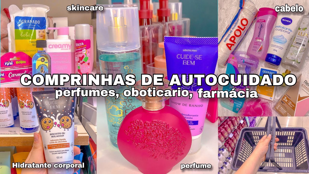 VLOG COMPRINHAS DE AUTOCUIDADO E PERFUMARIA 💗🧖🏻‍♀️oboticário, banho, farmácia